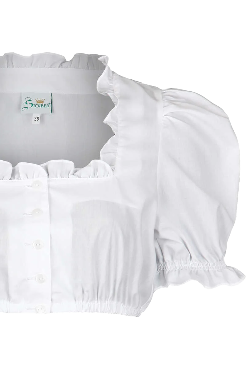 Dirndlbluse weiß