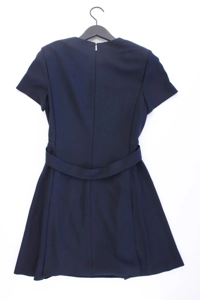 BOSS by Hugo Boss Bleistiftkleid Gr. 36 Kurzarm blau aus Viskose