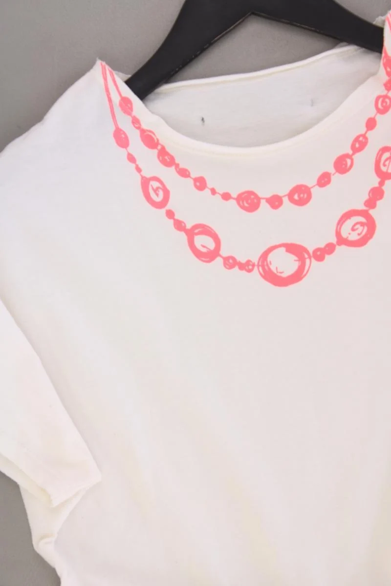 Little Creative Factory Kurzarmkleid Gr. S neu mit Etikett creme aus Baumwolle