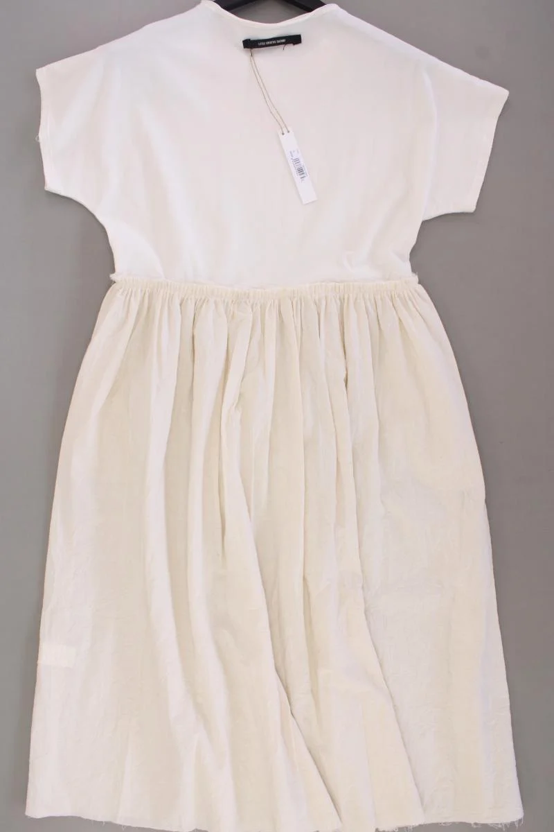 Little Creative Factory Kurzarmkleid Gr. S neu mit Etikett creme aus Baumwolle