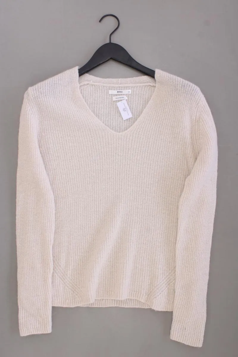 Brax Grobstrickpullover Gr. 36 creme