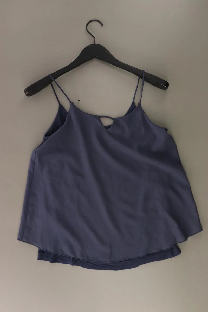 edc by Esprit Spaghetti-Top Gr. S blau aus Polyester