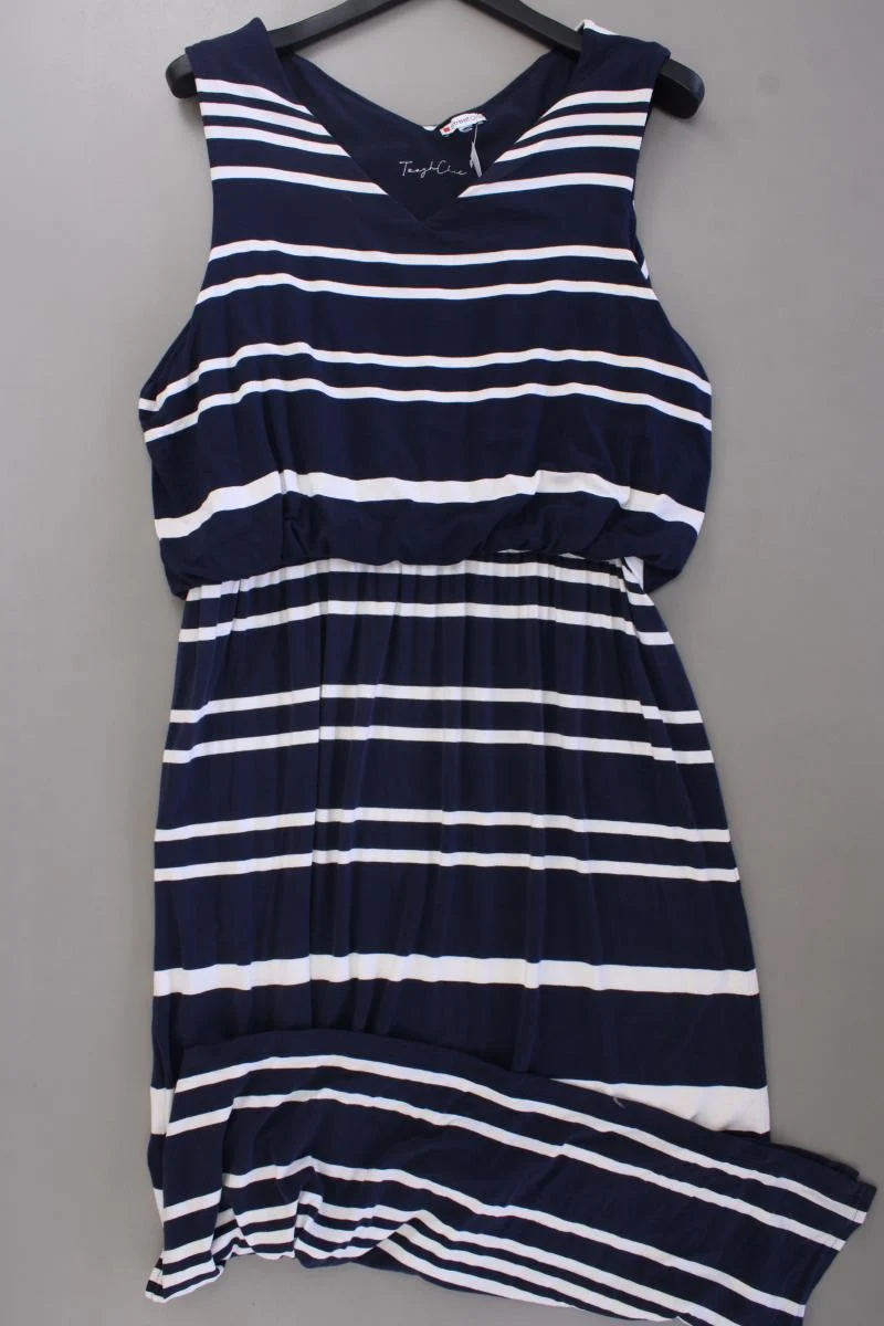 Street One Maxikleid Gr. 48 gestreift Ärmellos blau