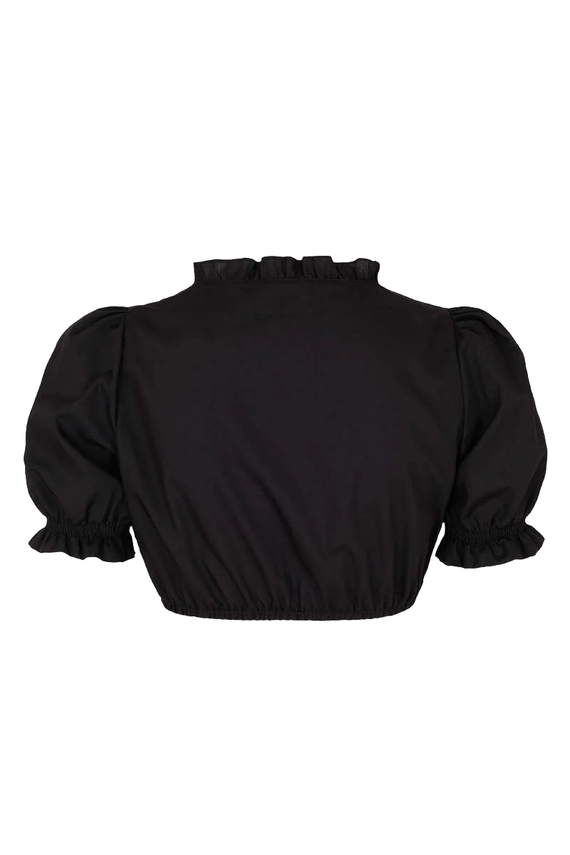 Dirndlbluse mit Puffärmel