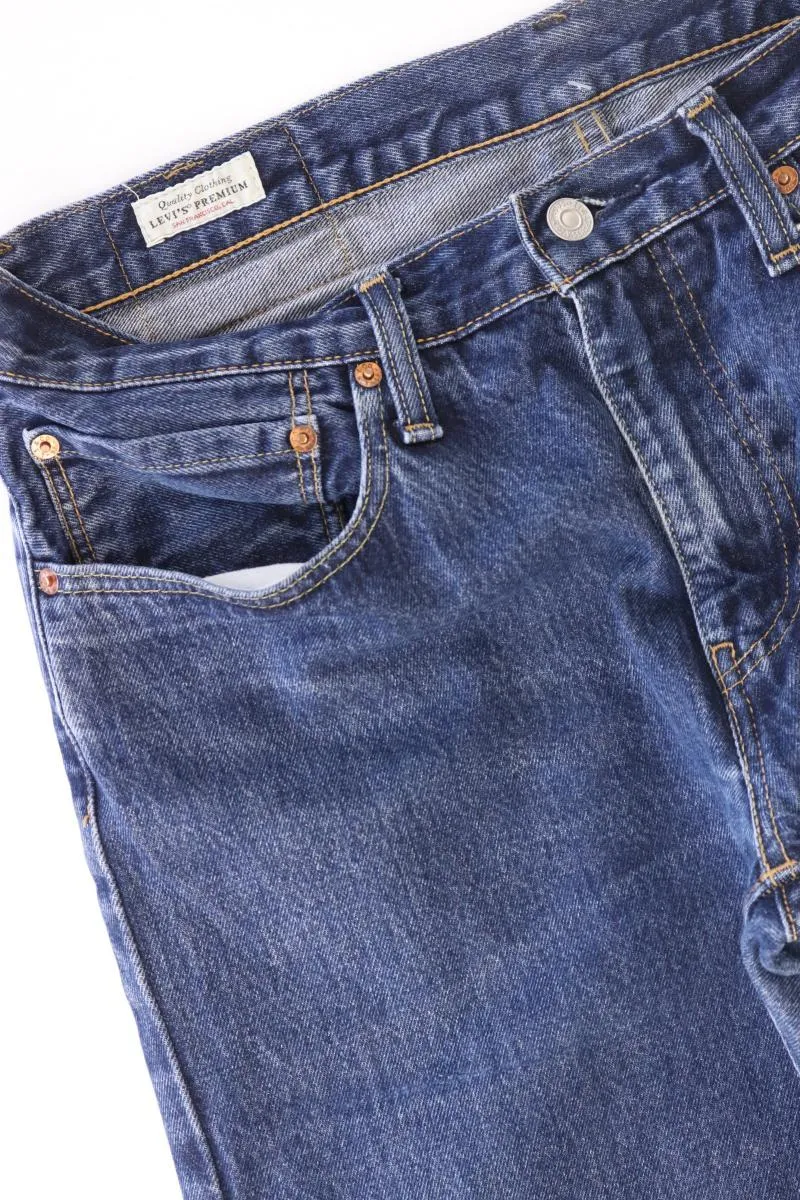 Levi's Straight Jeans für Herren Gr. W34/L32 blau aus Baumwolle