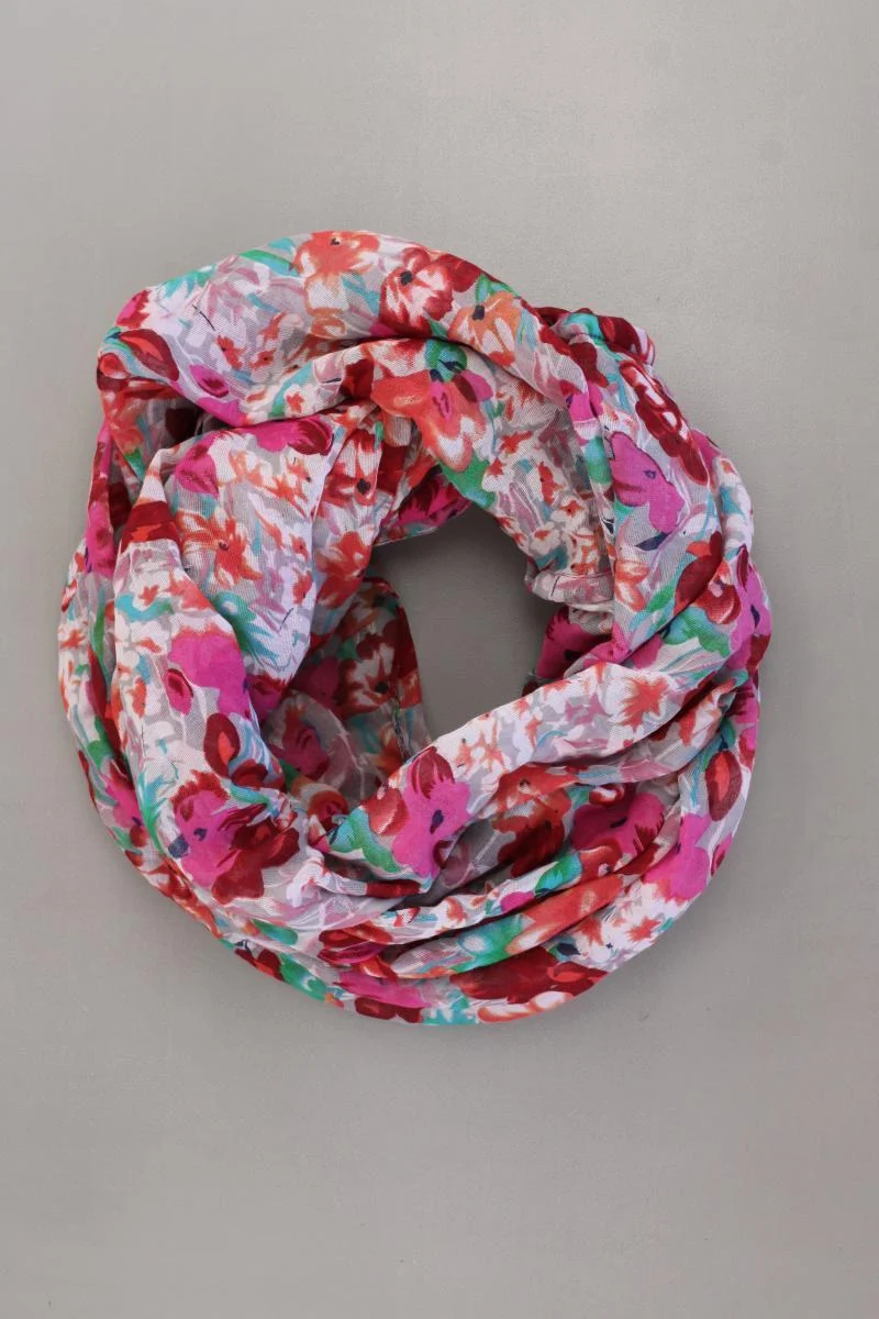 Loop mit Blumenmuster mehrfarbig