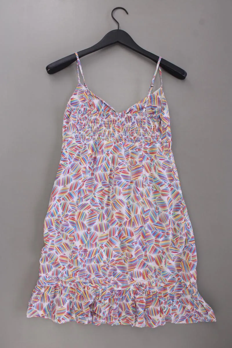 edc by Esprit Trägerkleid Gr. 36 geometrisches Muster mehrfarbig aus Viskose