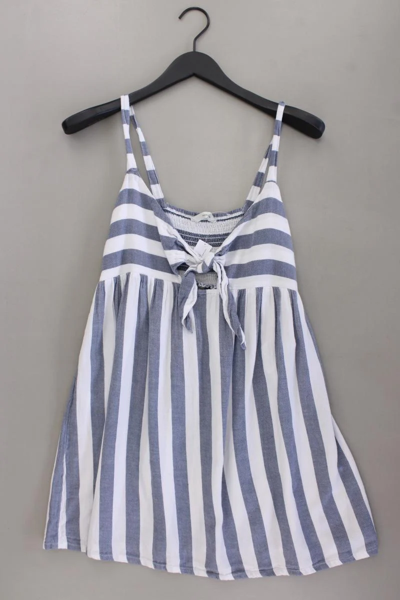 PIGALLE Trägerkleid Gr. 36 gestreift blau