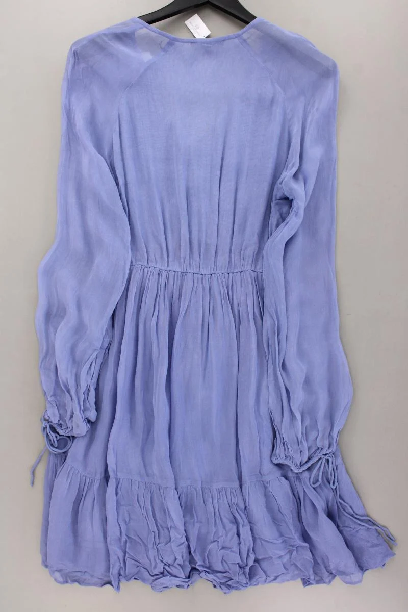 Be Edgy Chiffonkleid Gr. S neu mit Etikett Langarm blau
