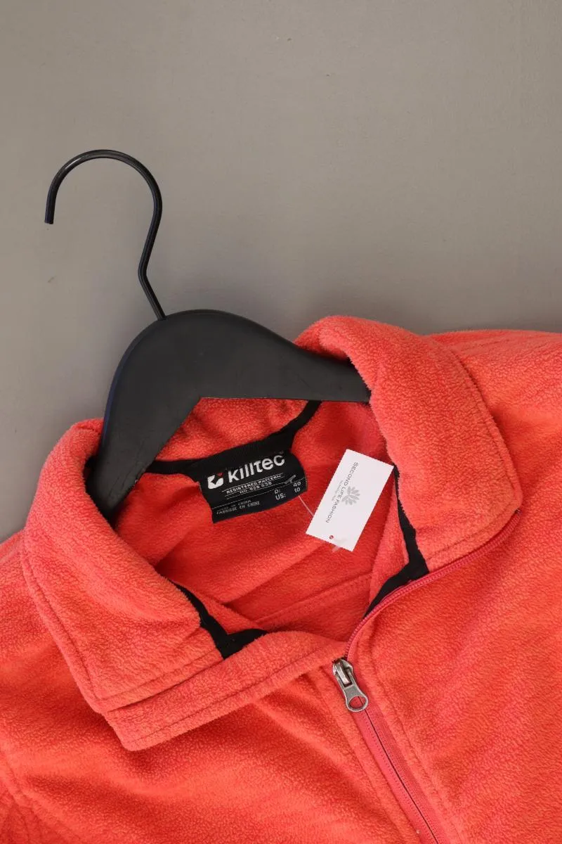 Killtec Fleecejacke Gr. 40 orange aus Polyester