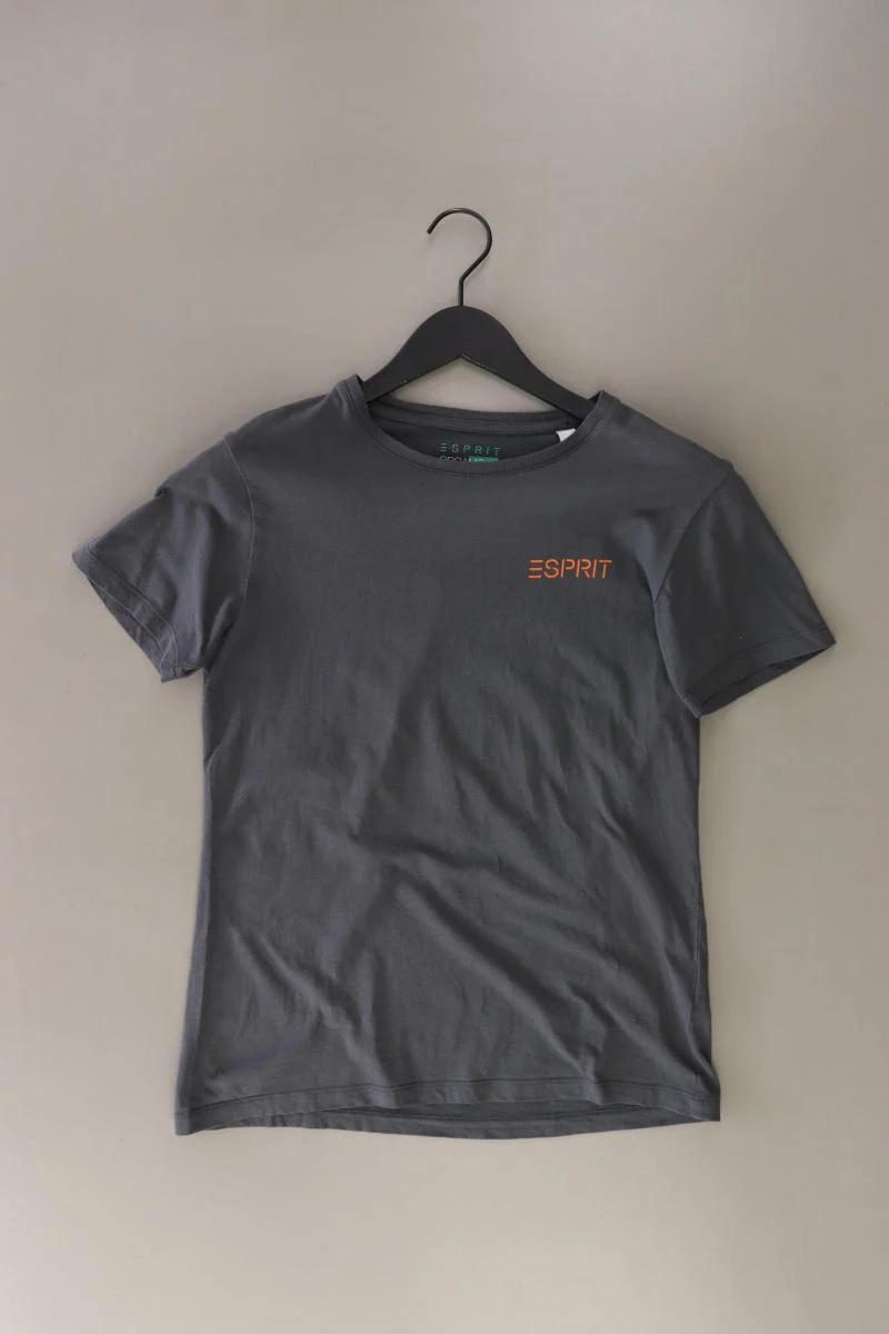 Esprit Organic T-Shirt Gr. S Kurzarm grau aus Baumwolle
