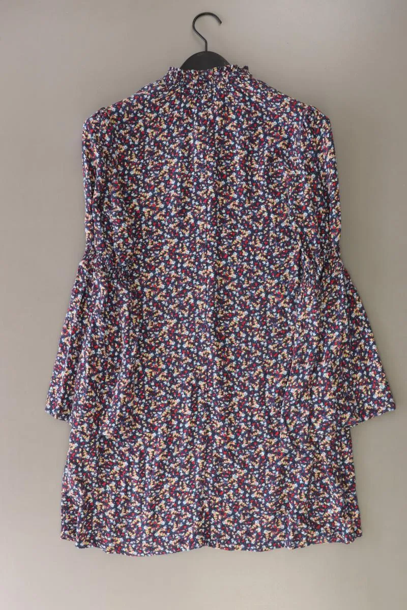edc by Esprit Langarmkleid Gr. 36 mit Blumenmuster mehrfarbig aus Viskose