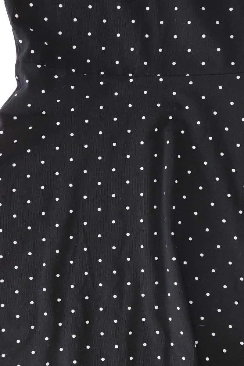 edc by Esprit Trägerkleid Gr. XS gepunktet schwarz