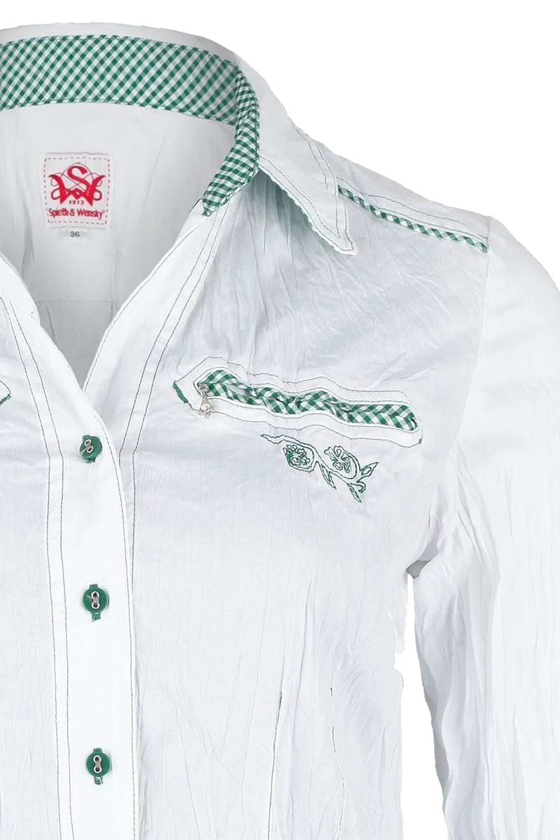 Bluse Crash-Optik