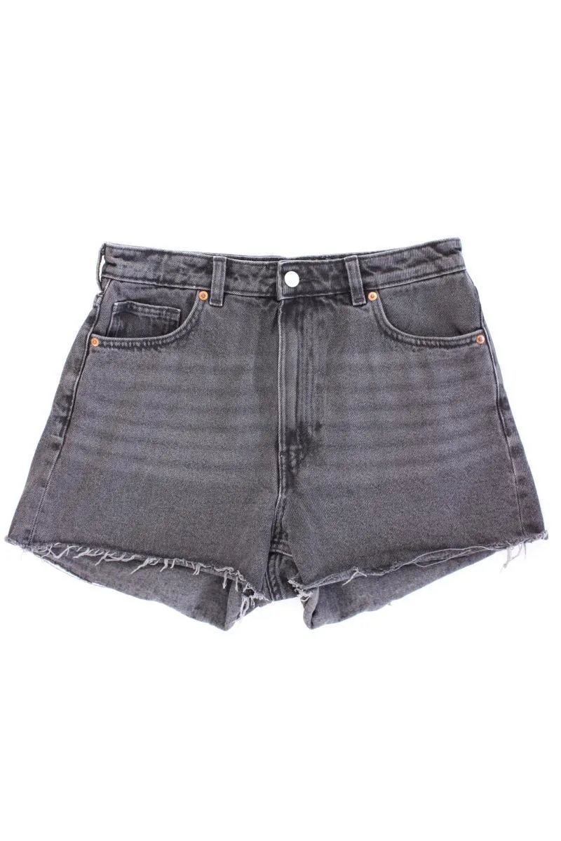 Monki Jeansshorts Gr. W30 grau aus Baumwolle
