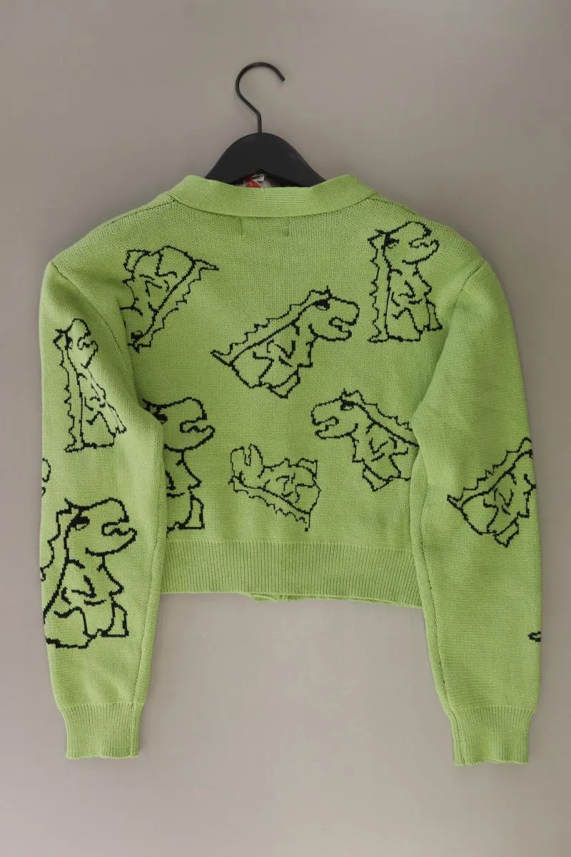 Cider Cardigan mit Dinomuster Gr. L neu mit Etikett Langarm grün