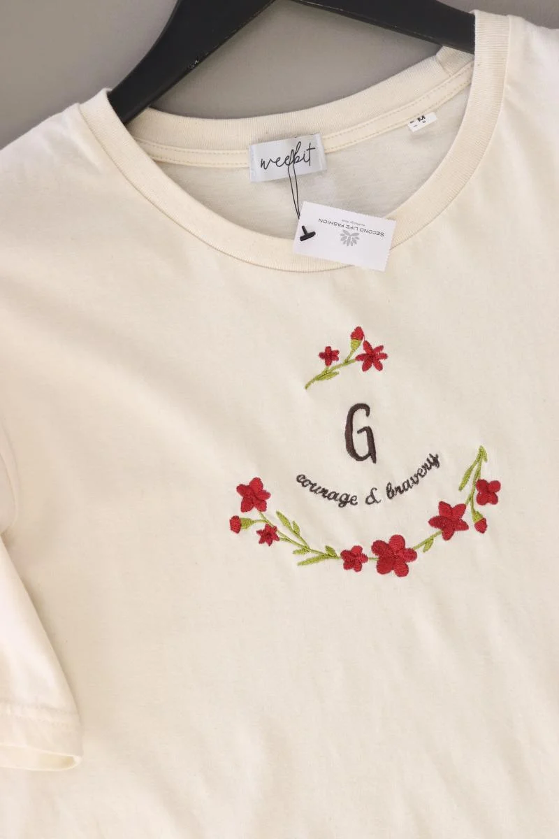 STANLEY/STELLA T-Shirt Gr. M Kurzarm creme aus Baumwolle