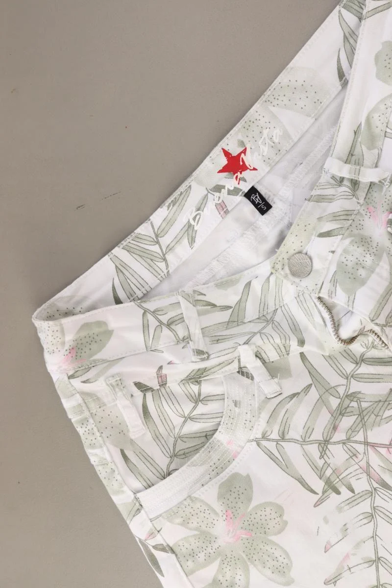Buena Vista Shorts Gr. S mit Blumenmuster mehrfarbig aus Baumwolle