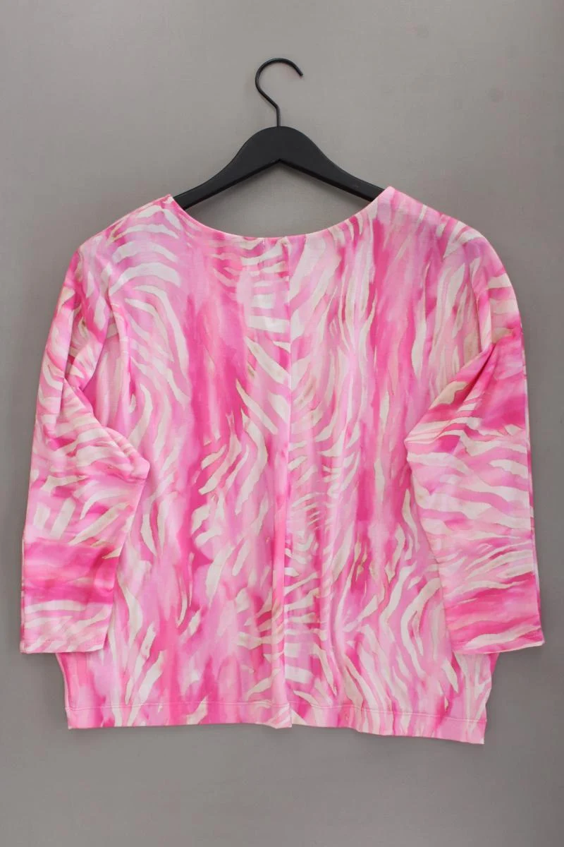 Made in Italy Shirt Gr. OneSize 3/4 Ärmel pink aus Viskose