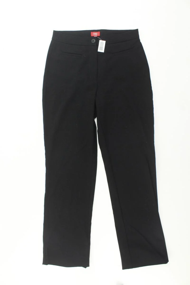edc by Esprit Stoffhose Gr. 38/L34 Vintage schwarz