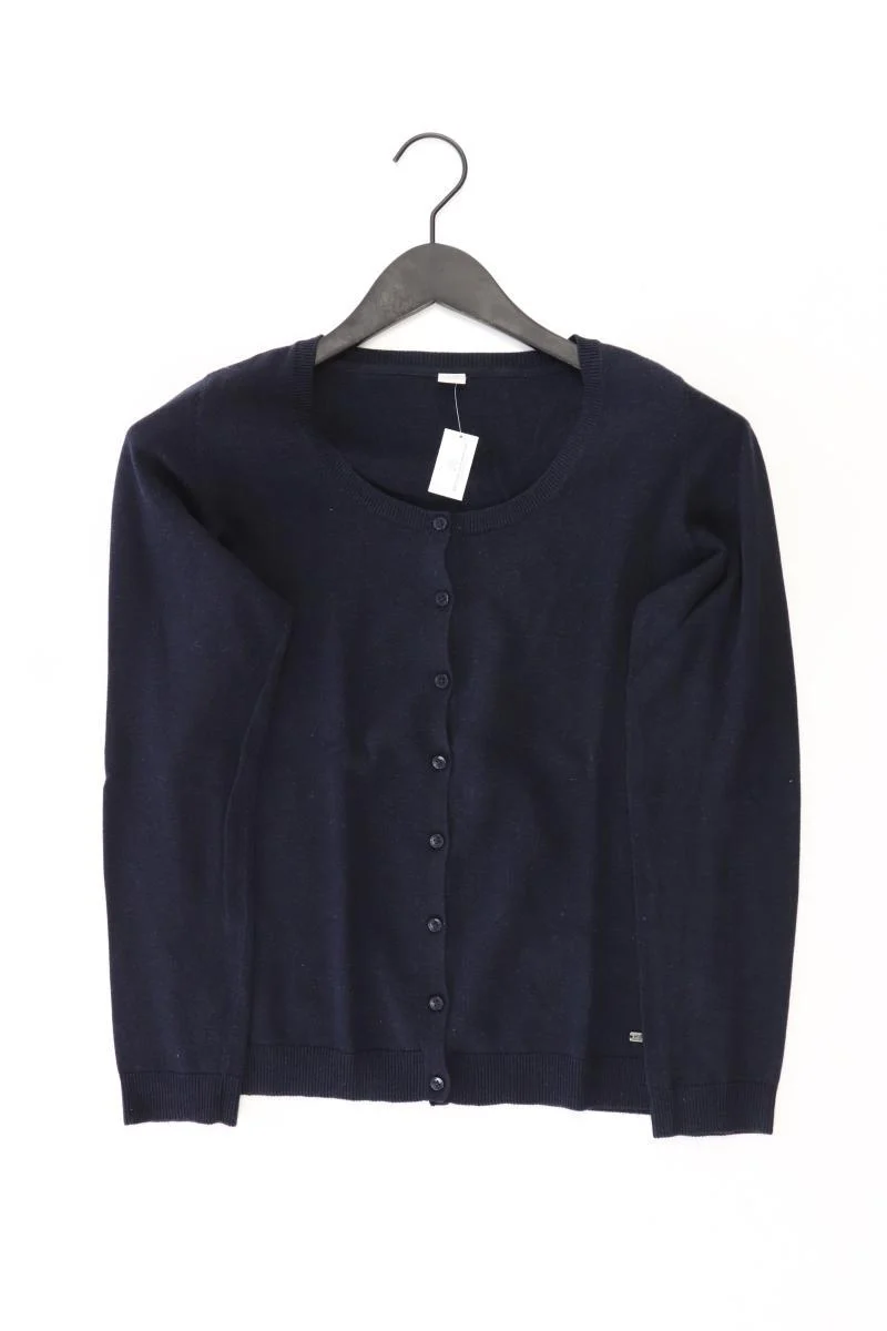 s.Oliver Strickjacke Gr. 38 Langarm blau