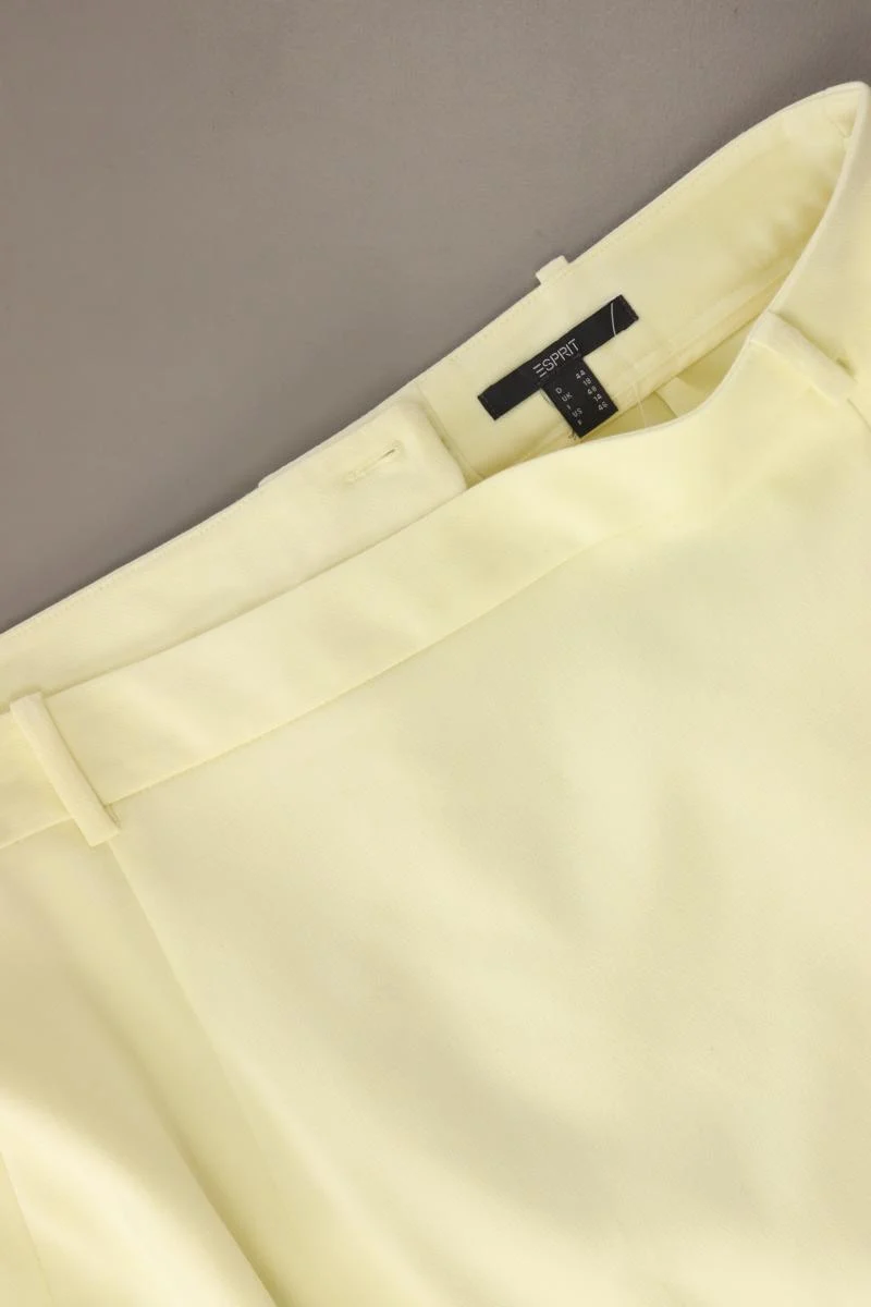 Esprit Bleistiftrock Gr. 44 gelb aus Polyester