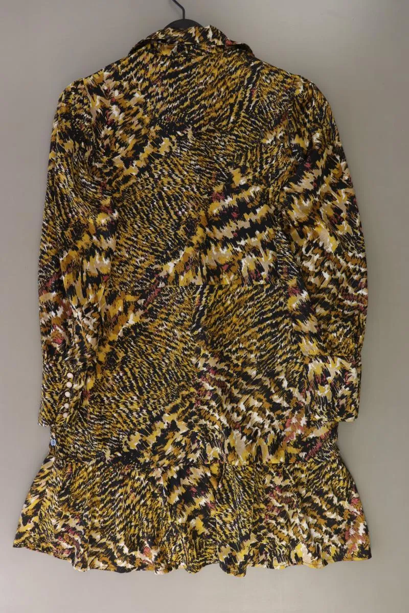Langarmkleid Gr. M mehrfarbig