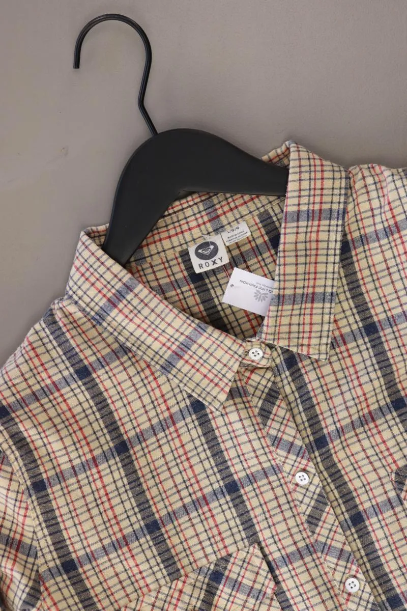 Second Hand Outfit Größe L mit Roxy Karobluse in Gr. L und Tuch
