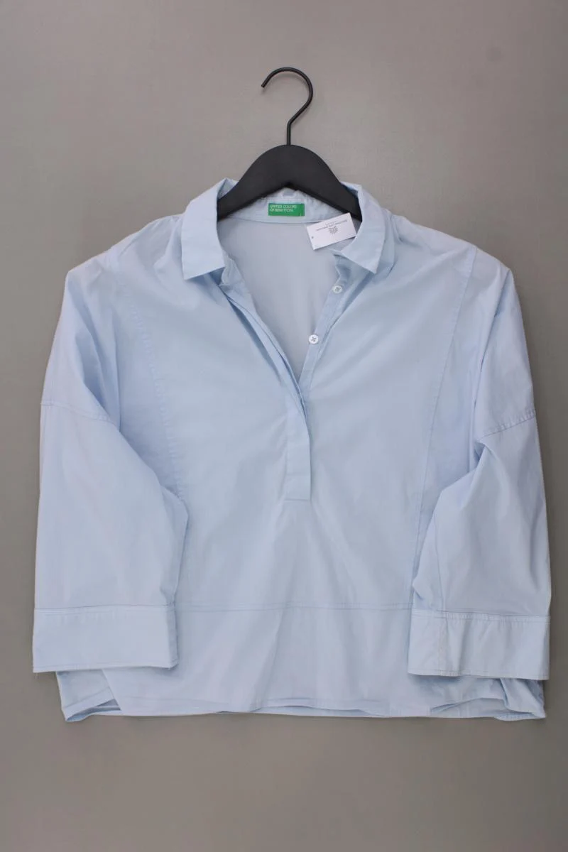Second Hand Outfit Größe L mit Benetton Classic Bluse in Gr. L und Schmuck
