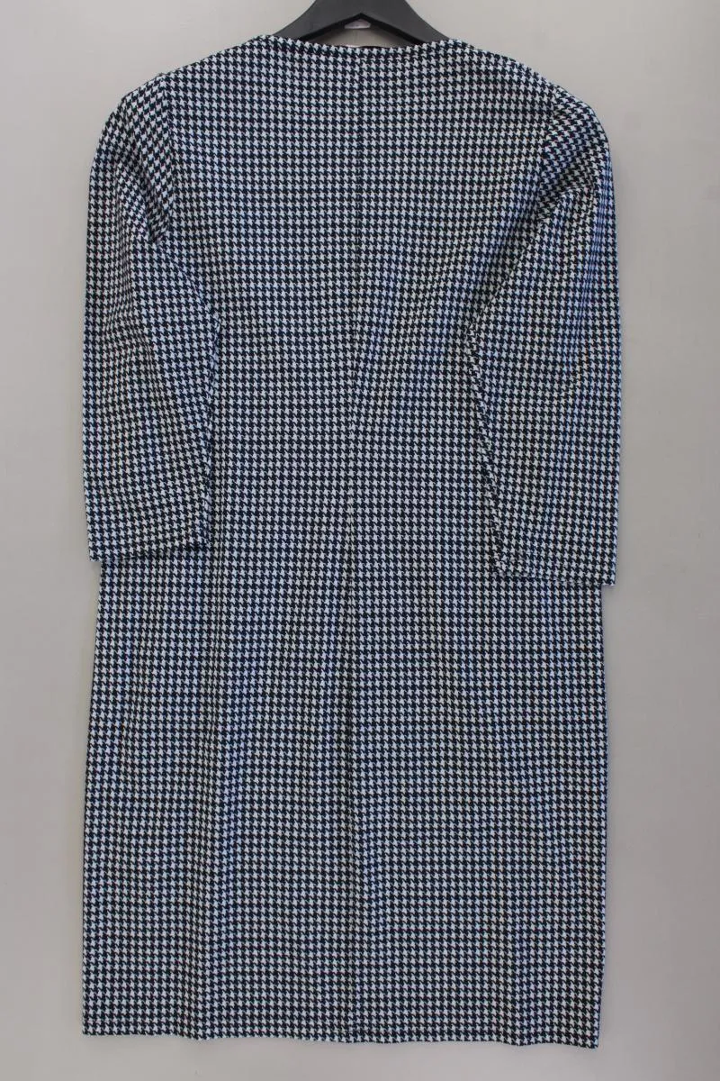 Studio Anneloes Midikleid Gr. L hahnentritt 3/4 Ärmel blau aus Polyamid