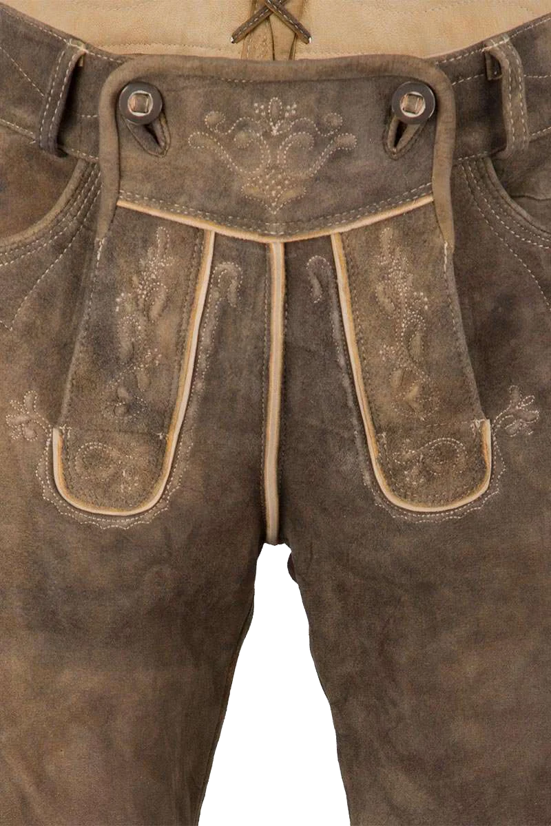 Herren Lederhose Kurz