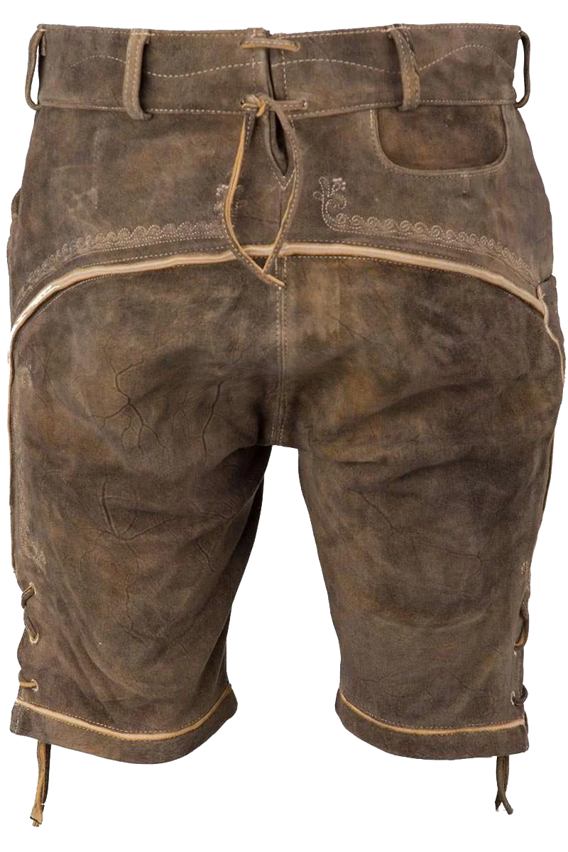 Herren Lederhose Kurz