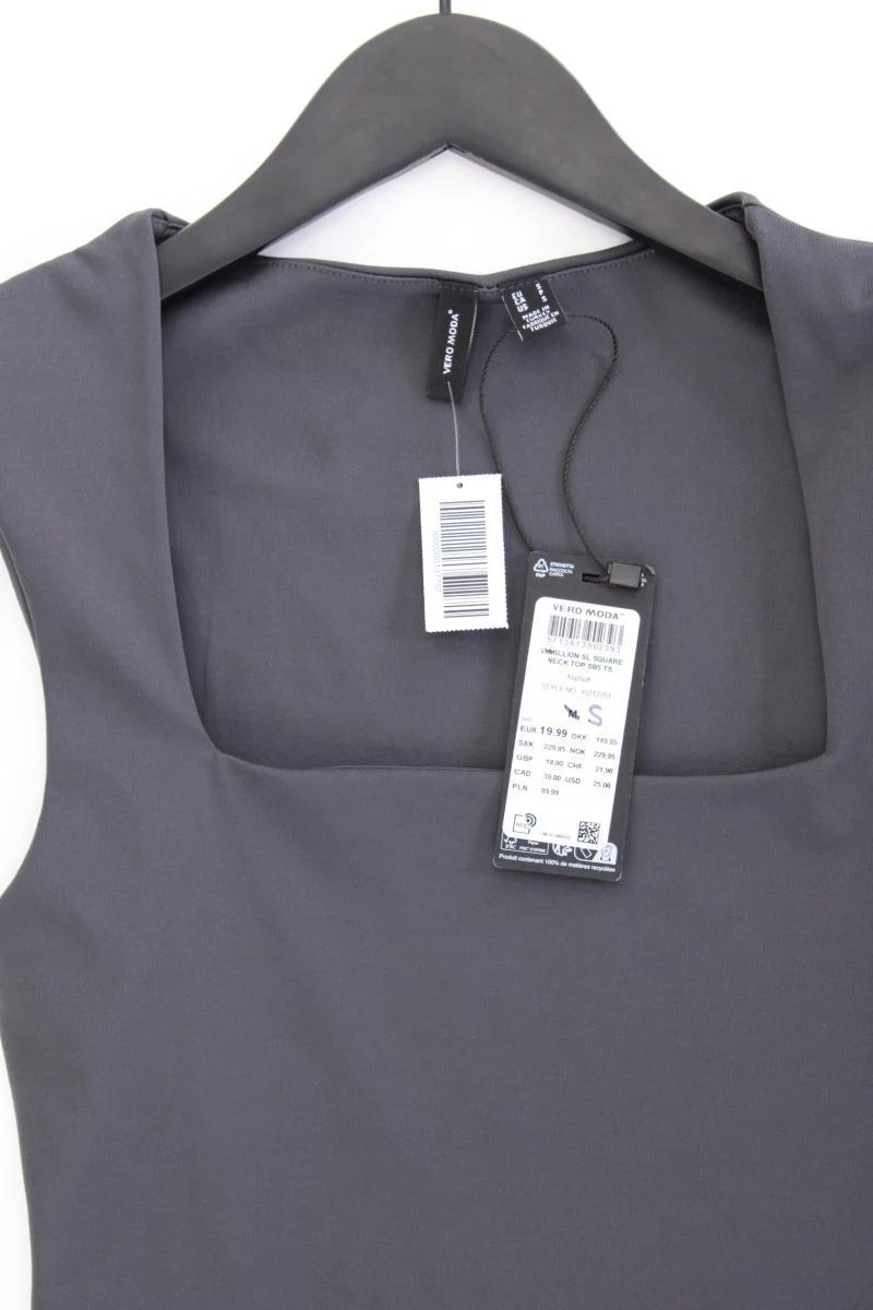 Vero Moda Crop Top Gr. S neu mit Etikett Neupreis: 19,99€! grau aus Polyester