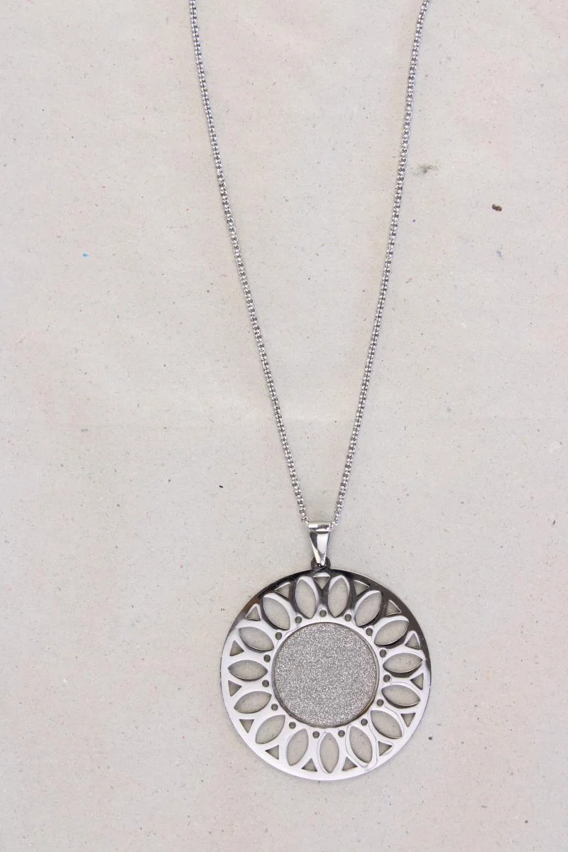 Halskette silber