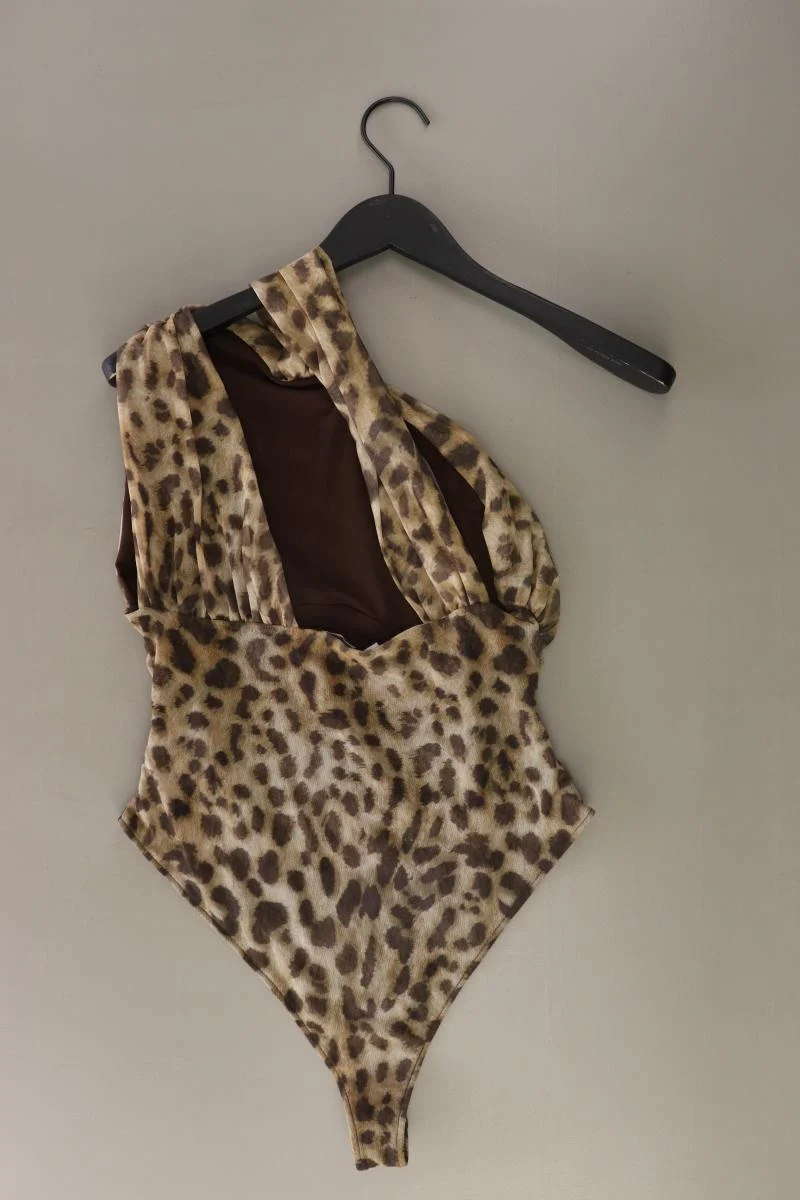 Zara Trägertop Gr. L mit Tierdruck braun