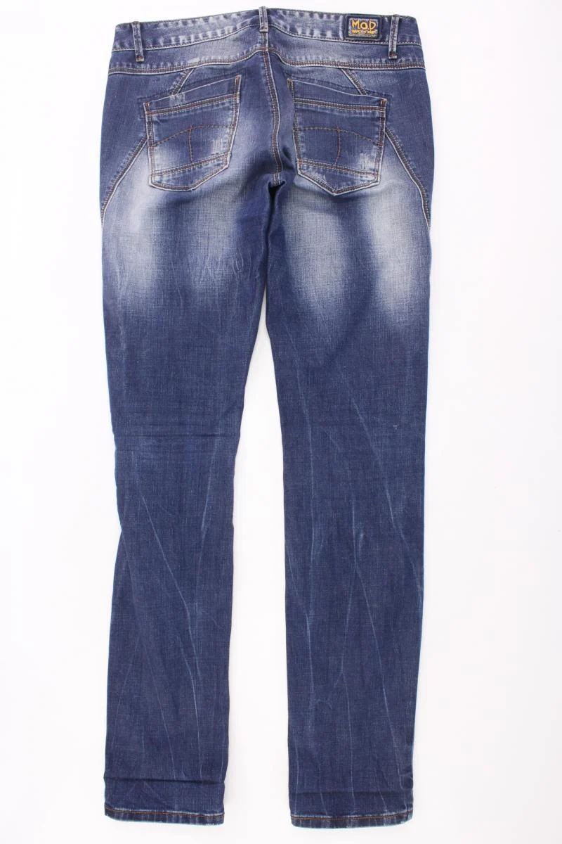 M.O.D Straight Jeans für Herren Gr. W30/L34 blau