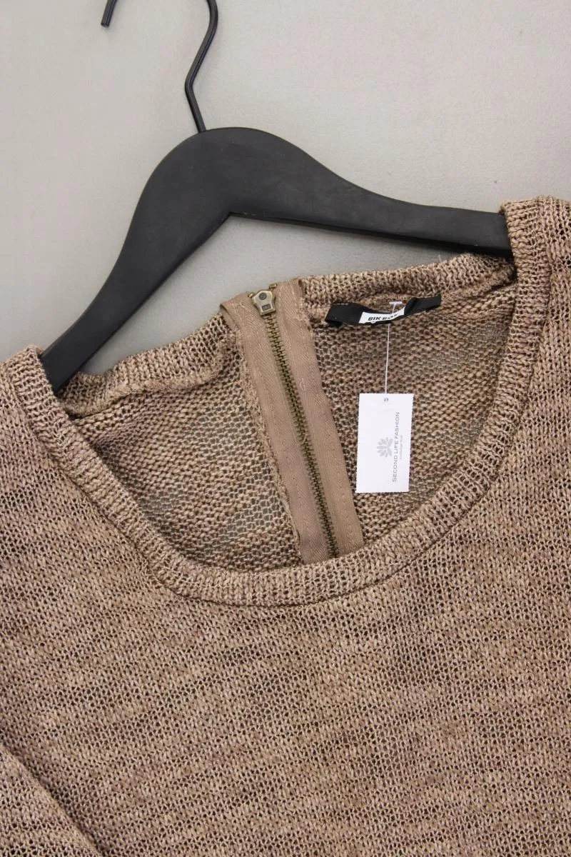 BIK BOK Grobstrickpullover Gr. S braun