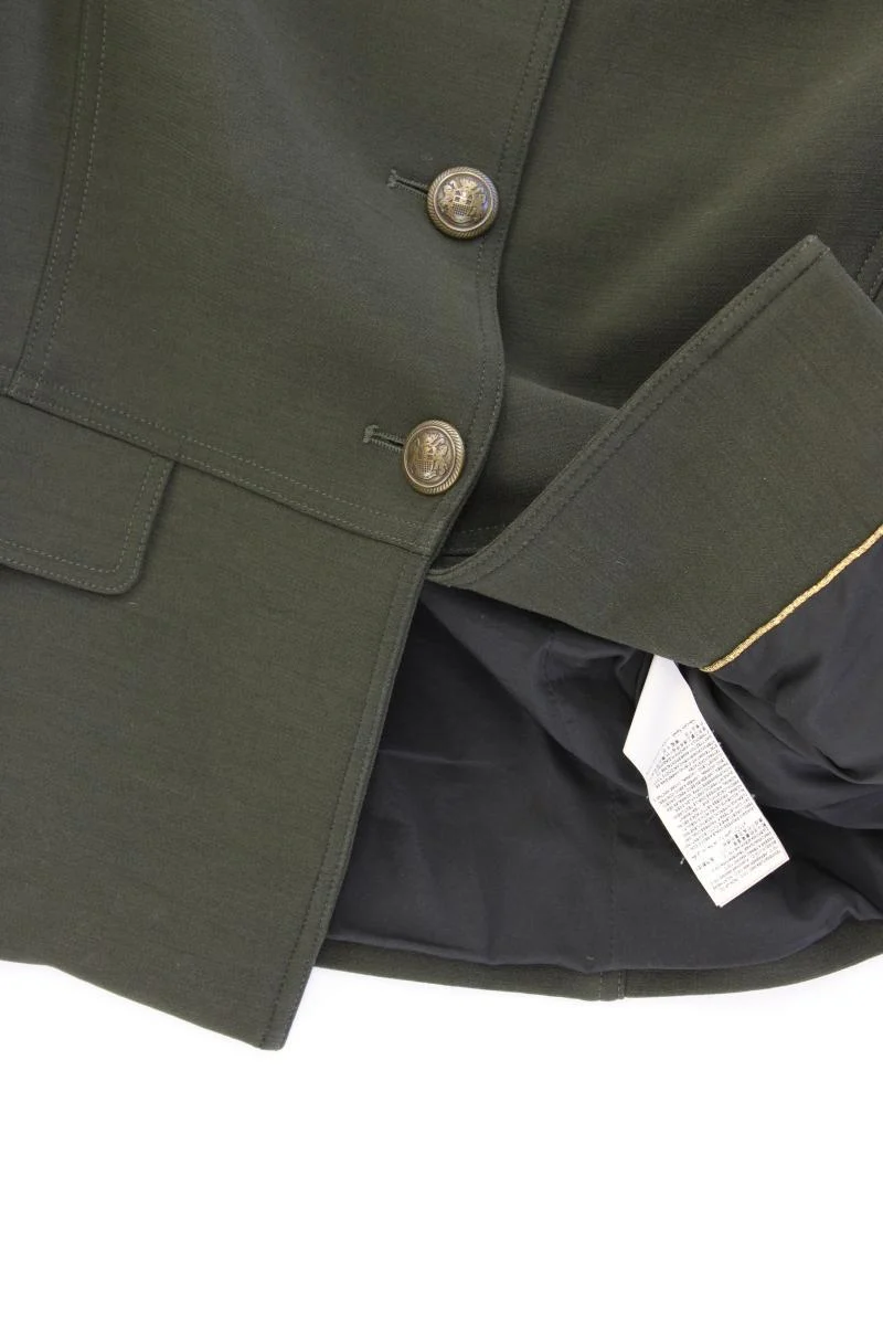 Kocca Classic Blazer Gr. S olivgrün aus Polyester