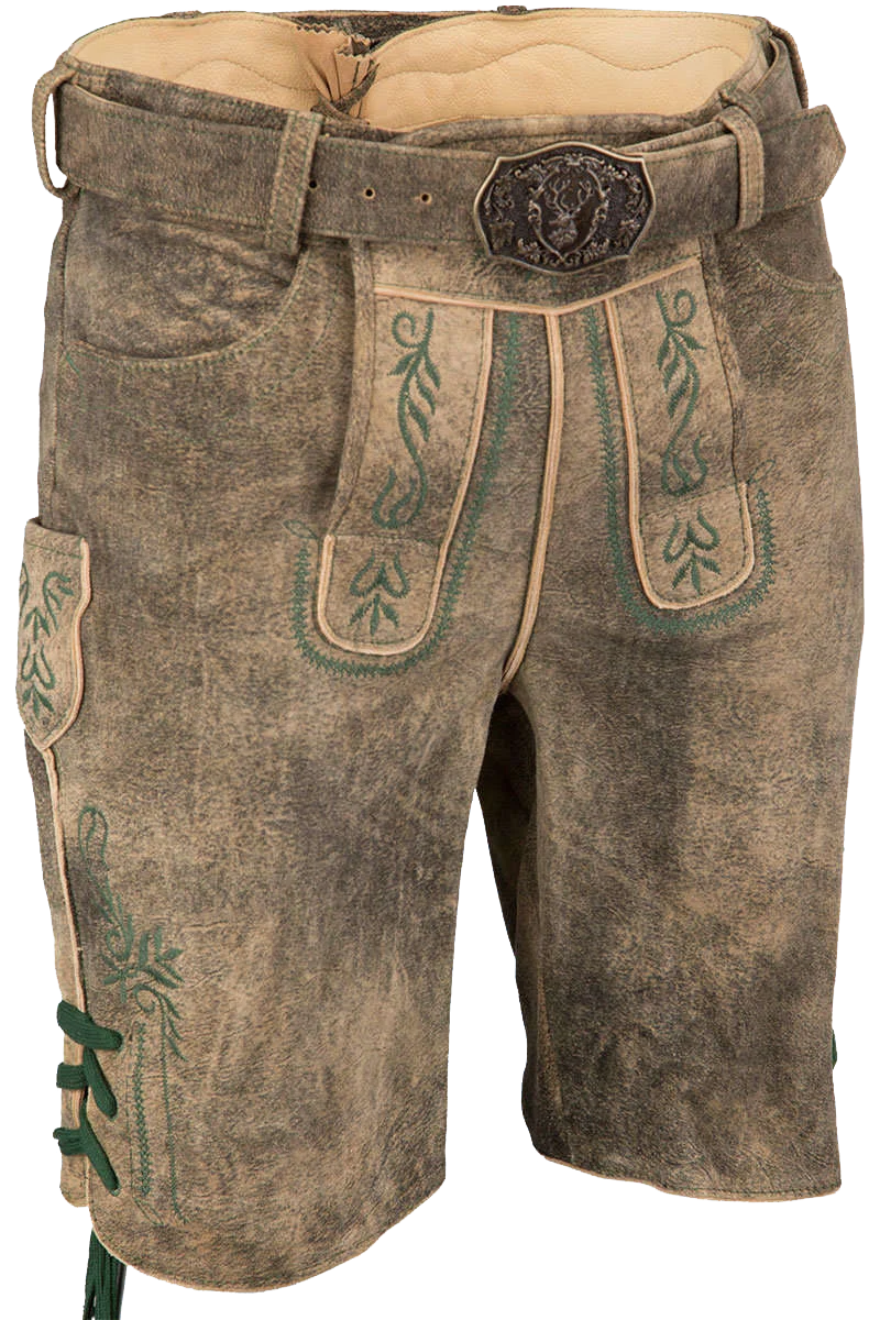 Herren Lederhose Kurz