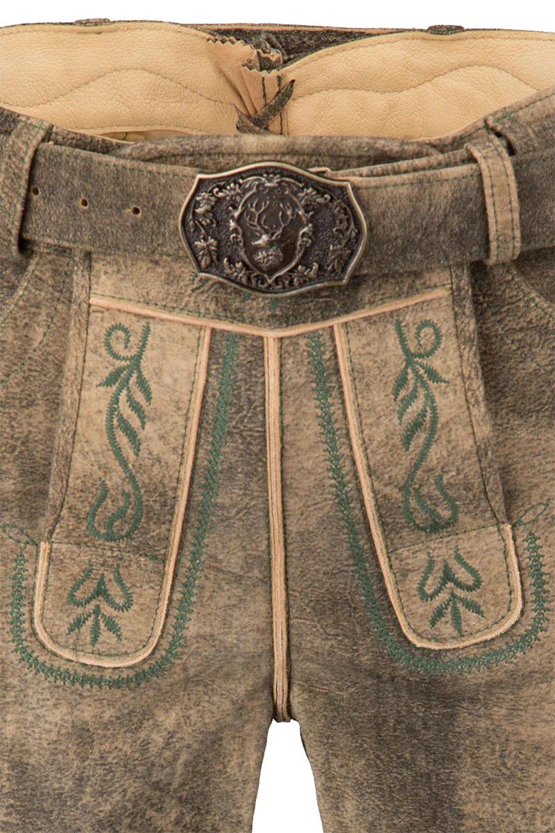 Herren Lederhose Kurz