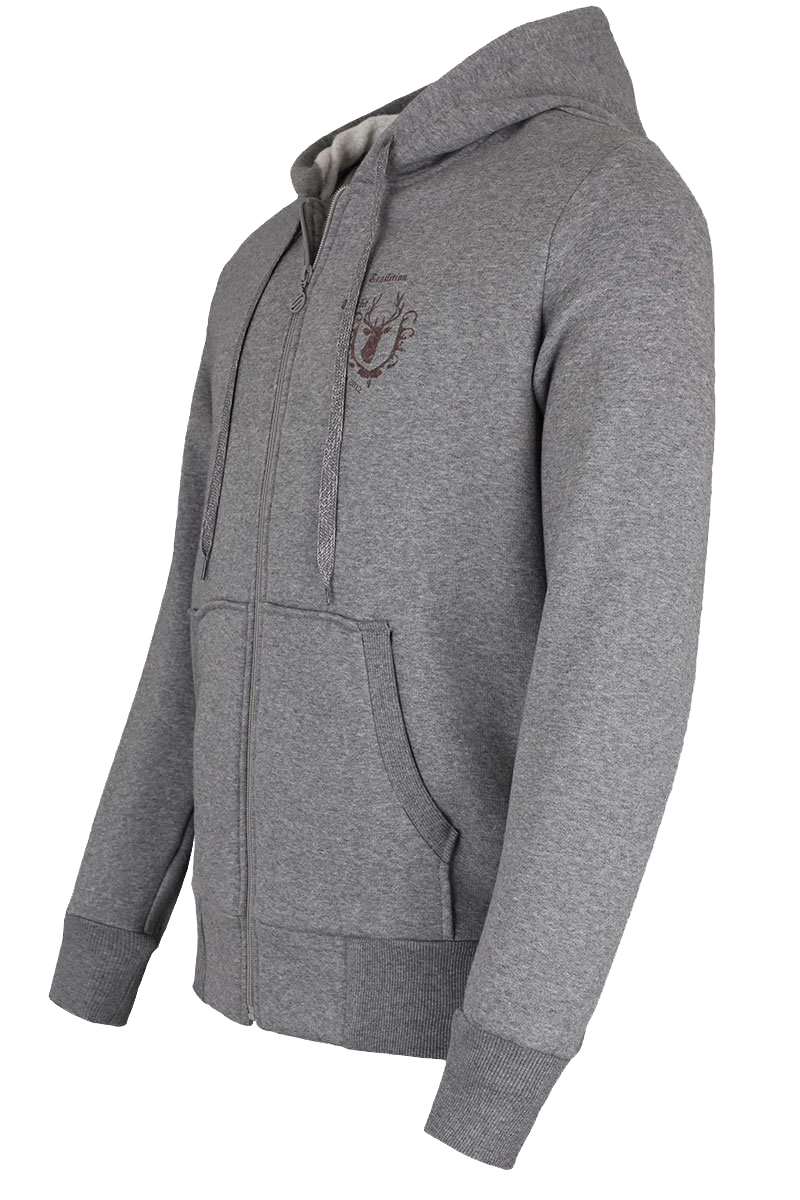 Herren Kapuzen Sweatjacke 'Tradition Tracht'