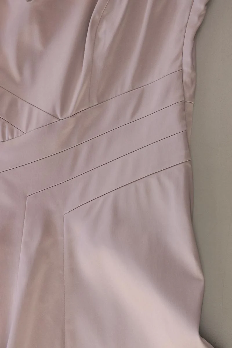Orwell Abendkleid Gr. 40 Träger rosa aus Acetat