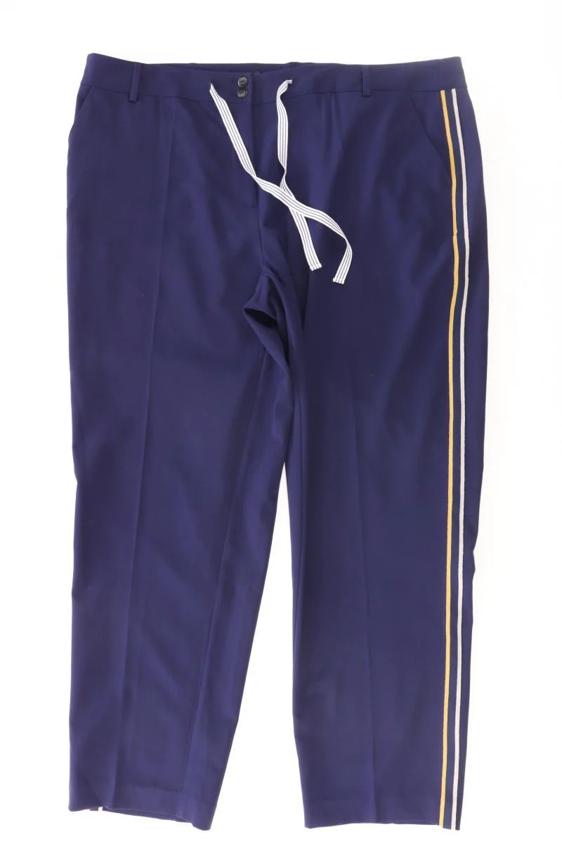 Heine Stoffhose Gr. 50 blau aus Polyester