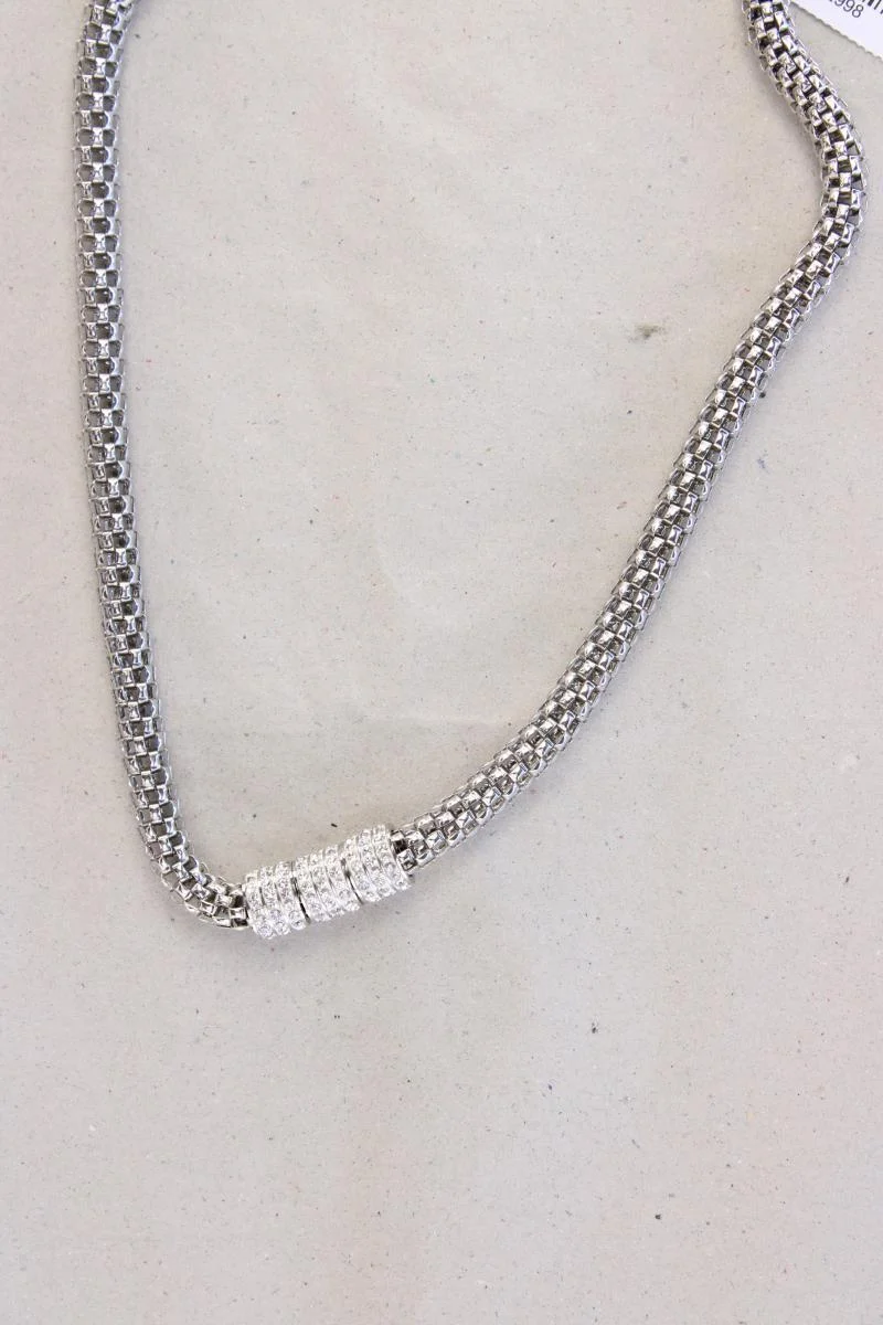 Halskette silber