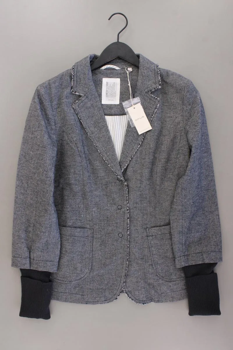 Opus Classic Blazer Gr. 42 neu mit Etikett Neupreis: 99,95€! grau aus Baumwolle