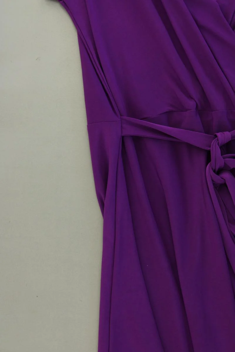 Annagramma Mallorca Kleid Gr. M Kurzarm lila aus Polyester