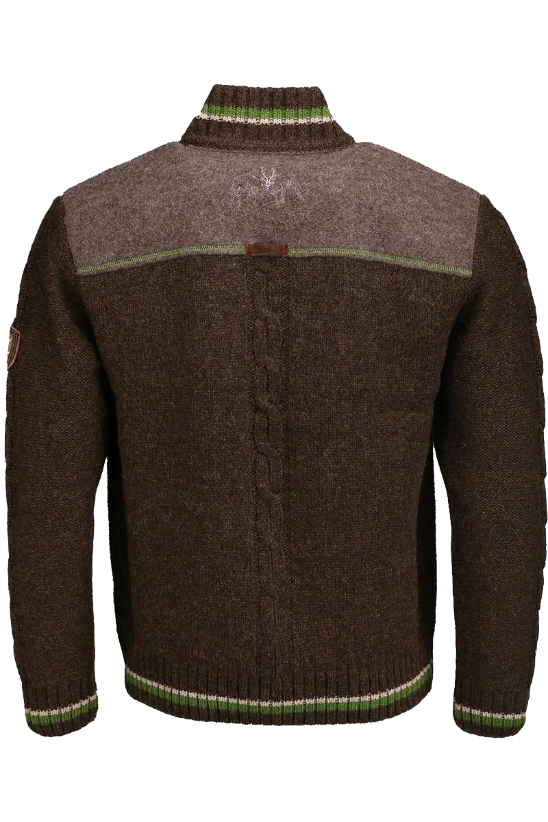Strickjacke Herren sportiv