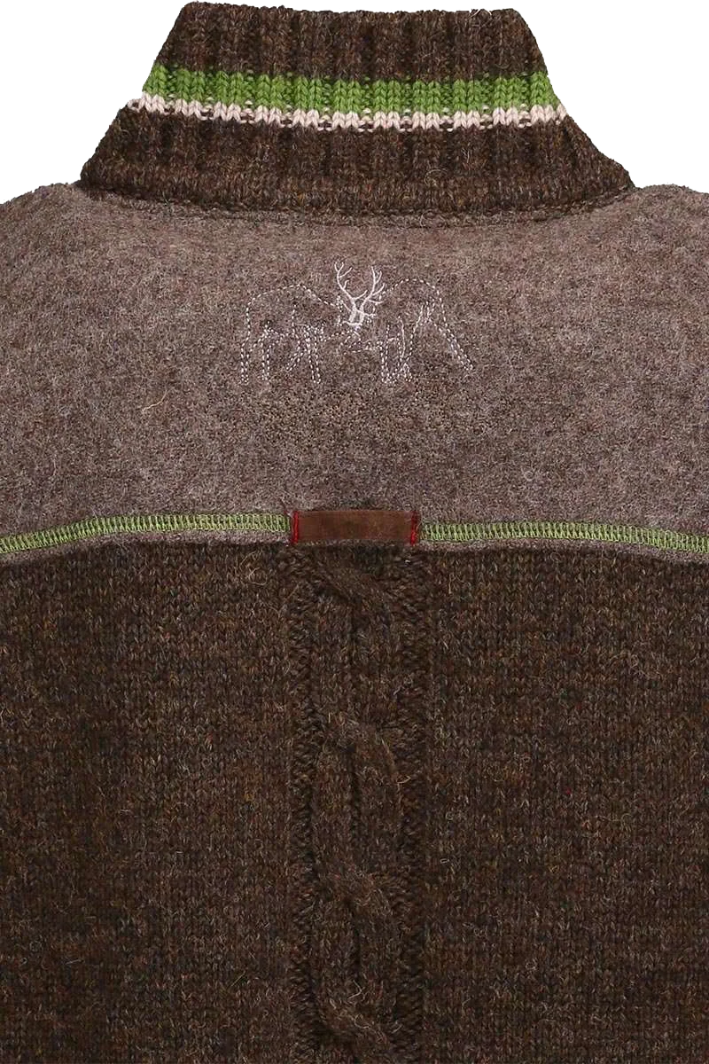 Strickjacke Herren sportiv