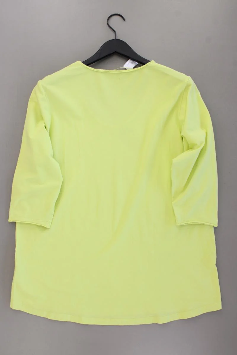 Samoon by Gerry Weber Classic Shirt Gr. 48 3/4 Ärmel mit Pailletten gelb