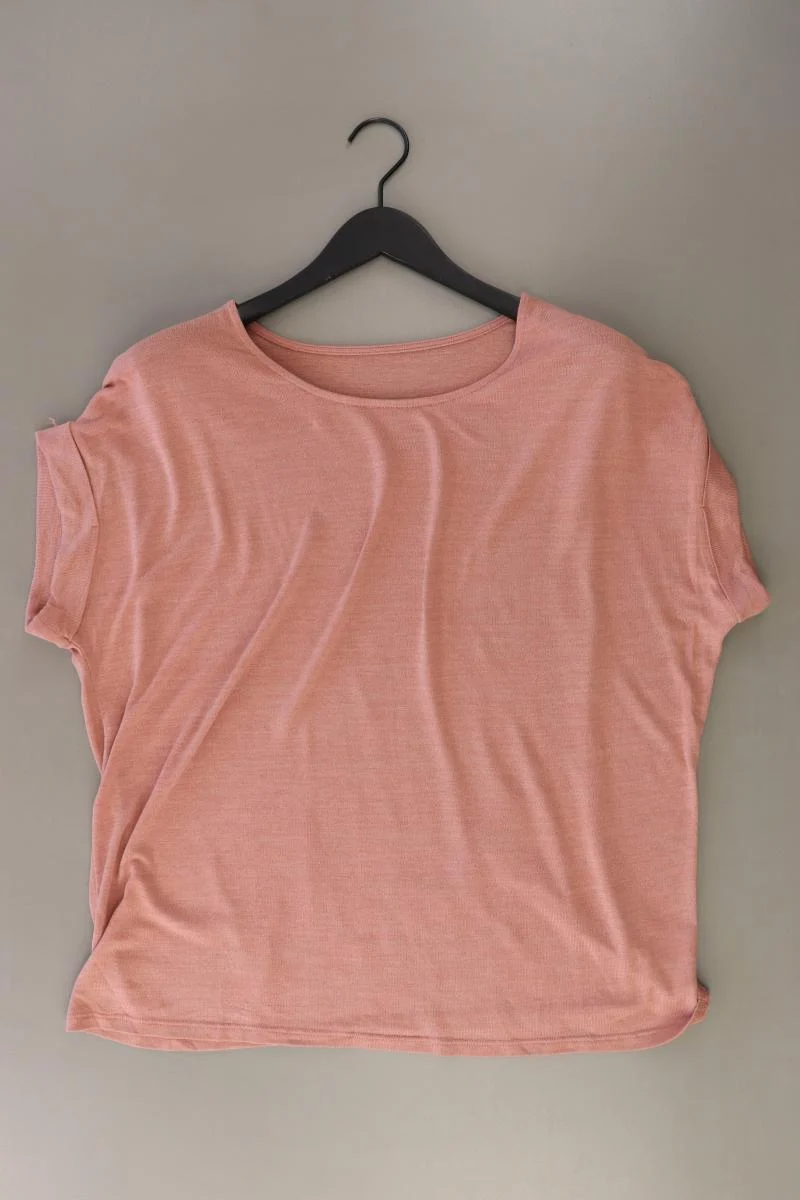 Lascana T-Shirt Gr. 48/50 neuwertig Kurzarm rosa aus Viskose